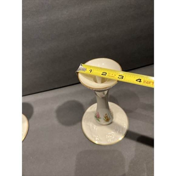 VINTAGE LENOX  THE CONSTITUTION BOWL WITH PAIR OF CANDLESTICKS SET LIMITED - Picture 7 of 9